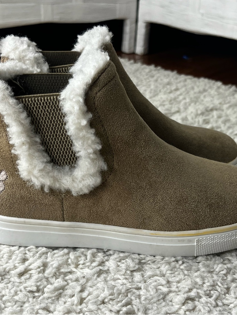 GIRLS LUCKY BRAND FAUX SUEDE/FUR BOOTS SZ 13 NWT - Picture 10 of 16